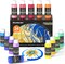 24 Pack Metallic Acrylic Pouring Paint, Shuttle Art 23 Metallic Colors Ready-to-pour Acrylic Paint with 1 Silicon Oil, 60ml/2oz Each, Rich Pigment, High Flow Pour Paint for Canvas, Rock, Ceramic, Wood